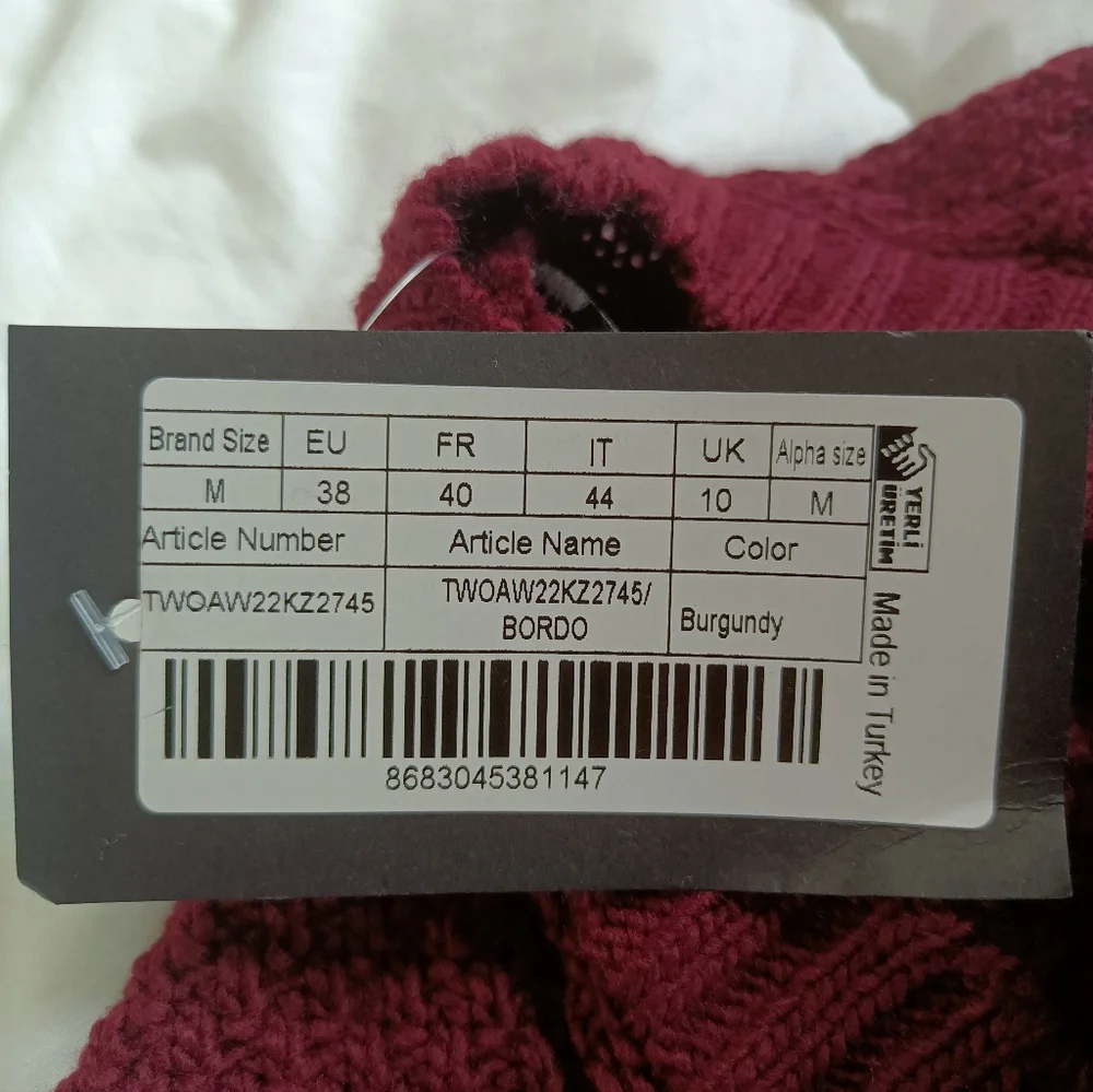 Trendyol Poncho Knitwear Sweater - Picture 7 of 8